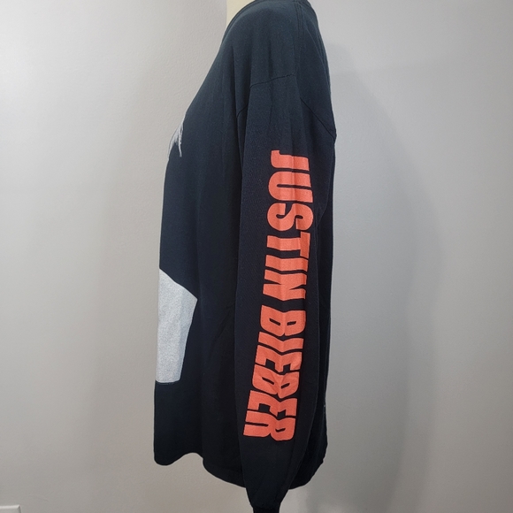 Justin Bieber “Purpose” Concert Tour Long Sleeve Graphic Top - Picture 3 of 12